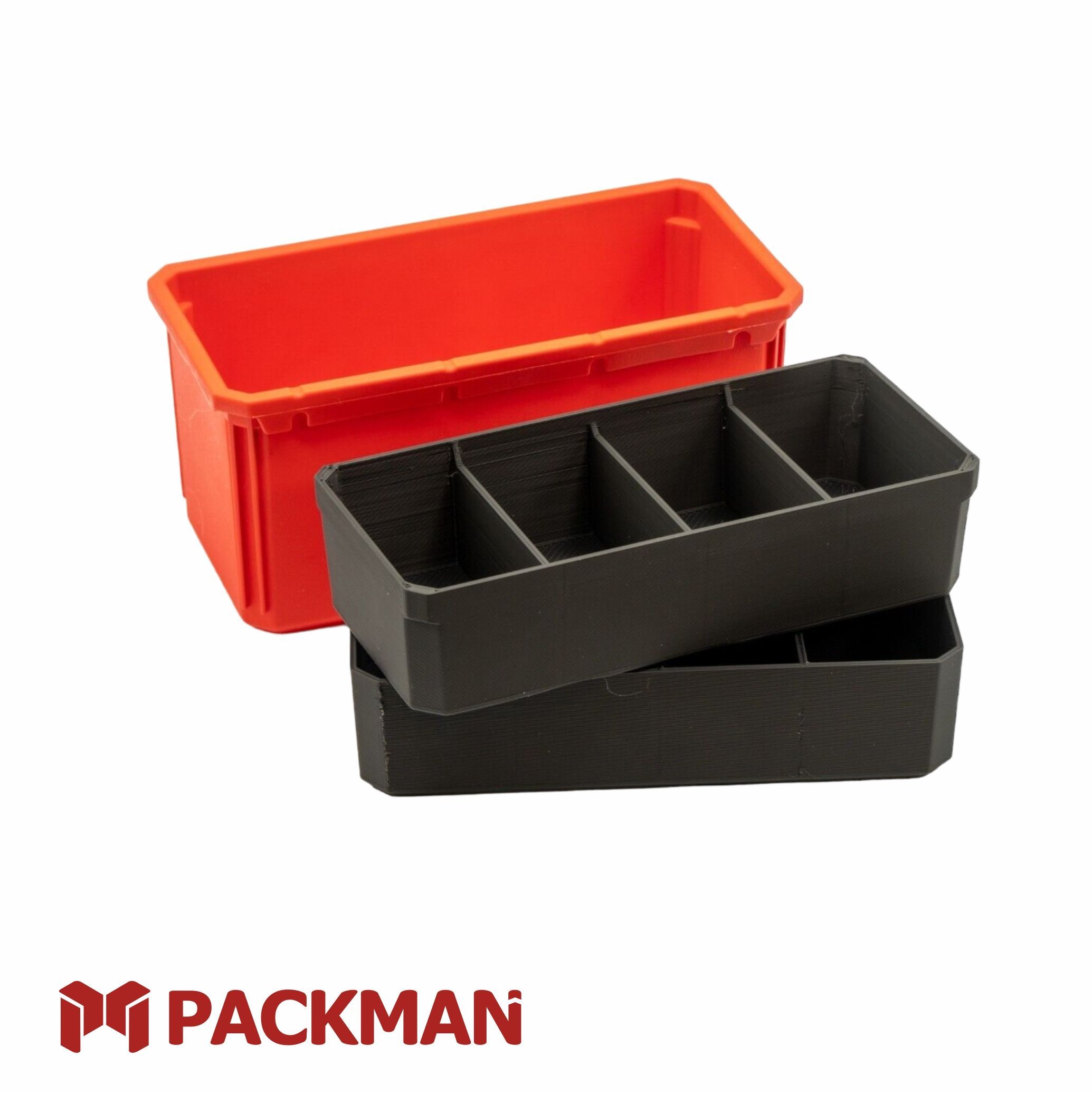 Комплект вкладышей в большой стакан органайзеров MILWAUKEE PACKOUT SET №4