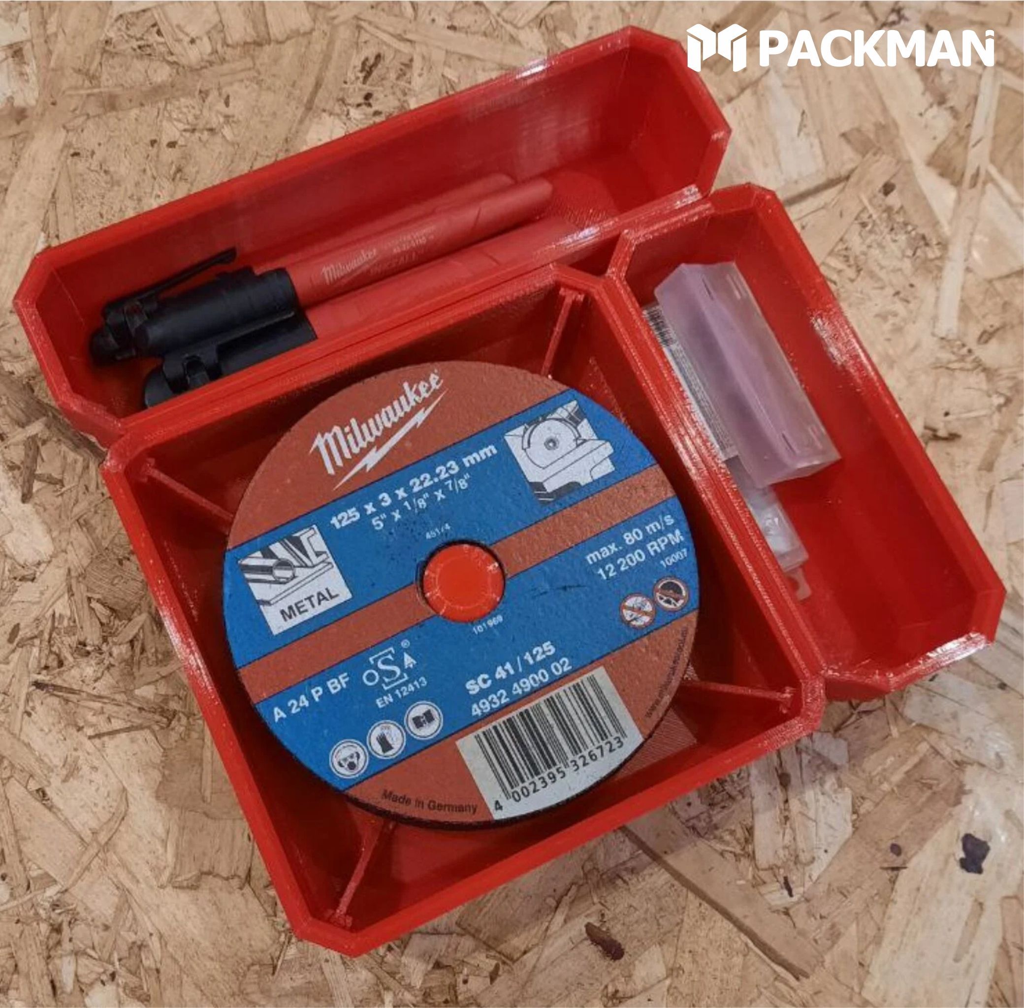 Комплект для тонких органайзеров MILWAUKEE PACKOUT SLIM