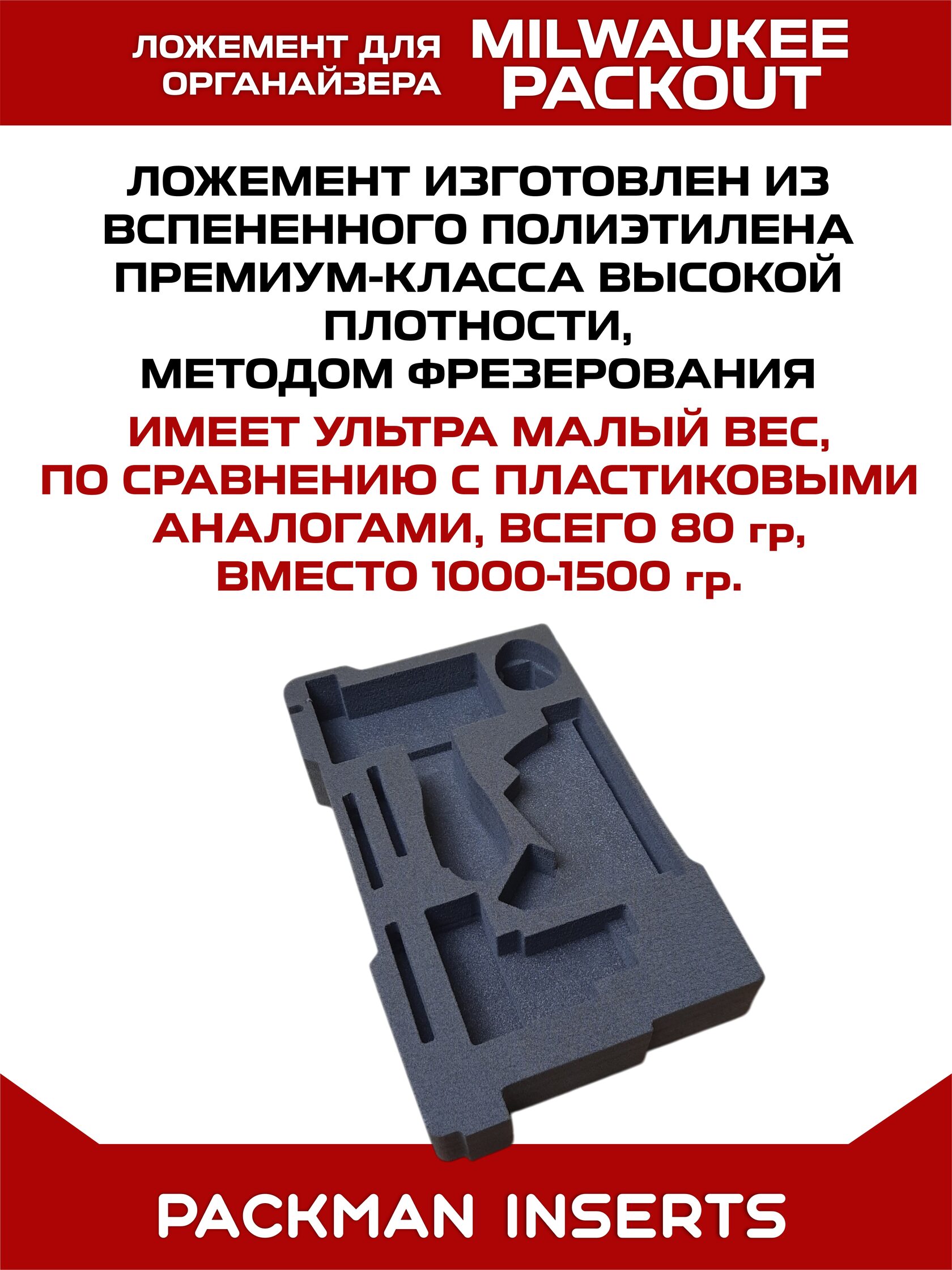 Ложемент для минирезака MILWAUKEE M12 FCOT