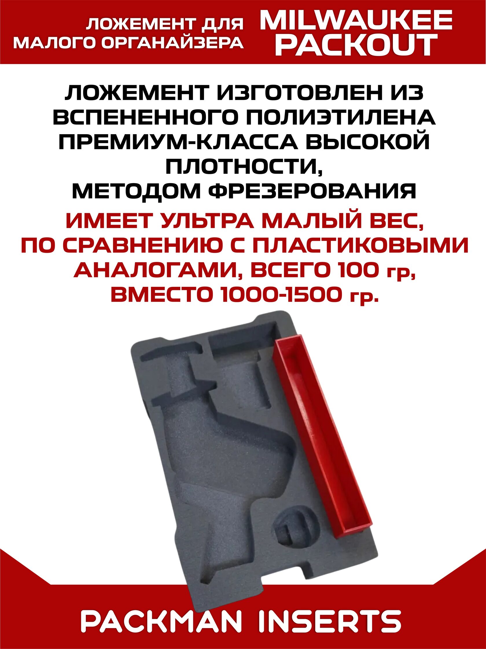 Ложемент для саб. пилы MILWAUKEE M12 FUEL CHZ