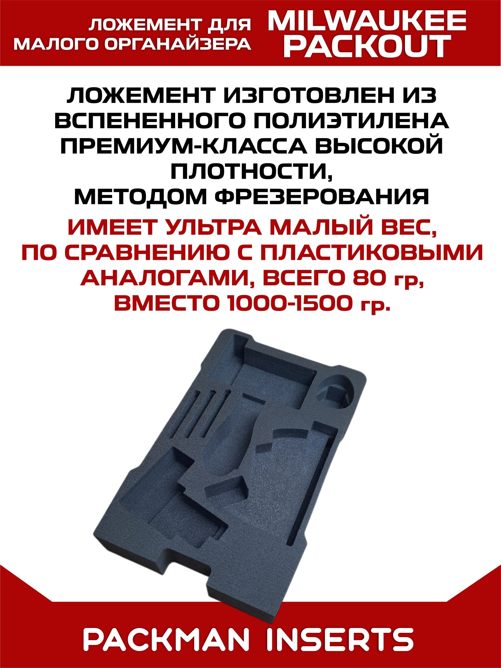 Ложемент для минирезака MILWAUKEE M12 FCOT