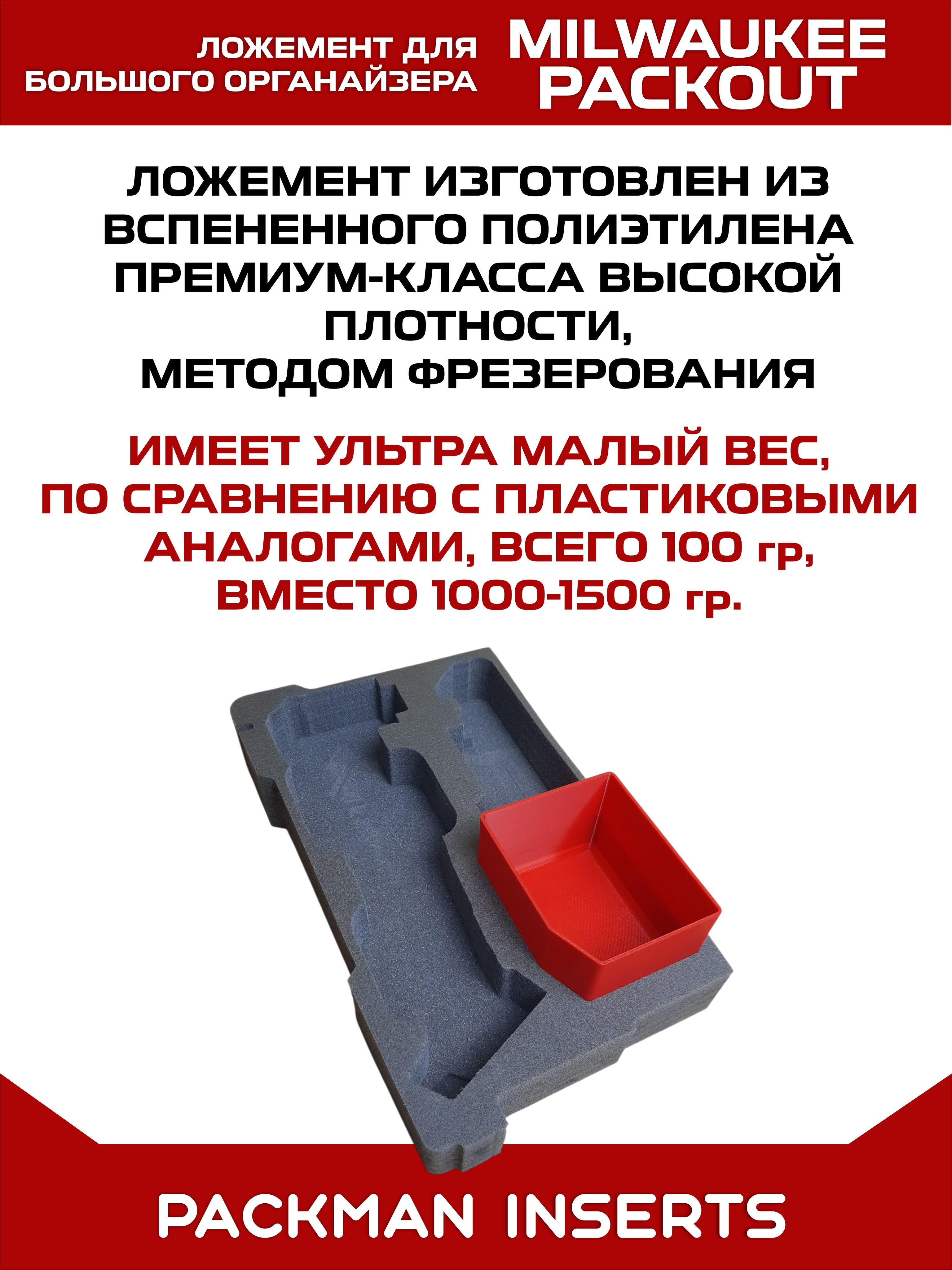 #set3 Ложемент для хранения мультитула MILWAUKEE M18 FUEL FMT