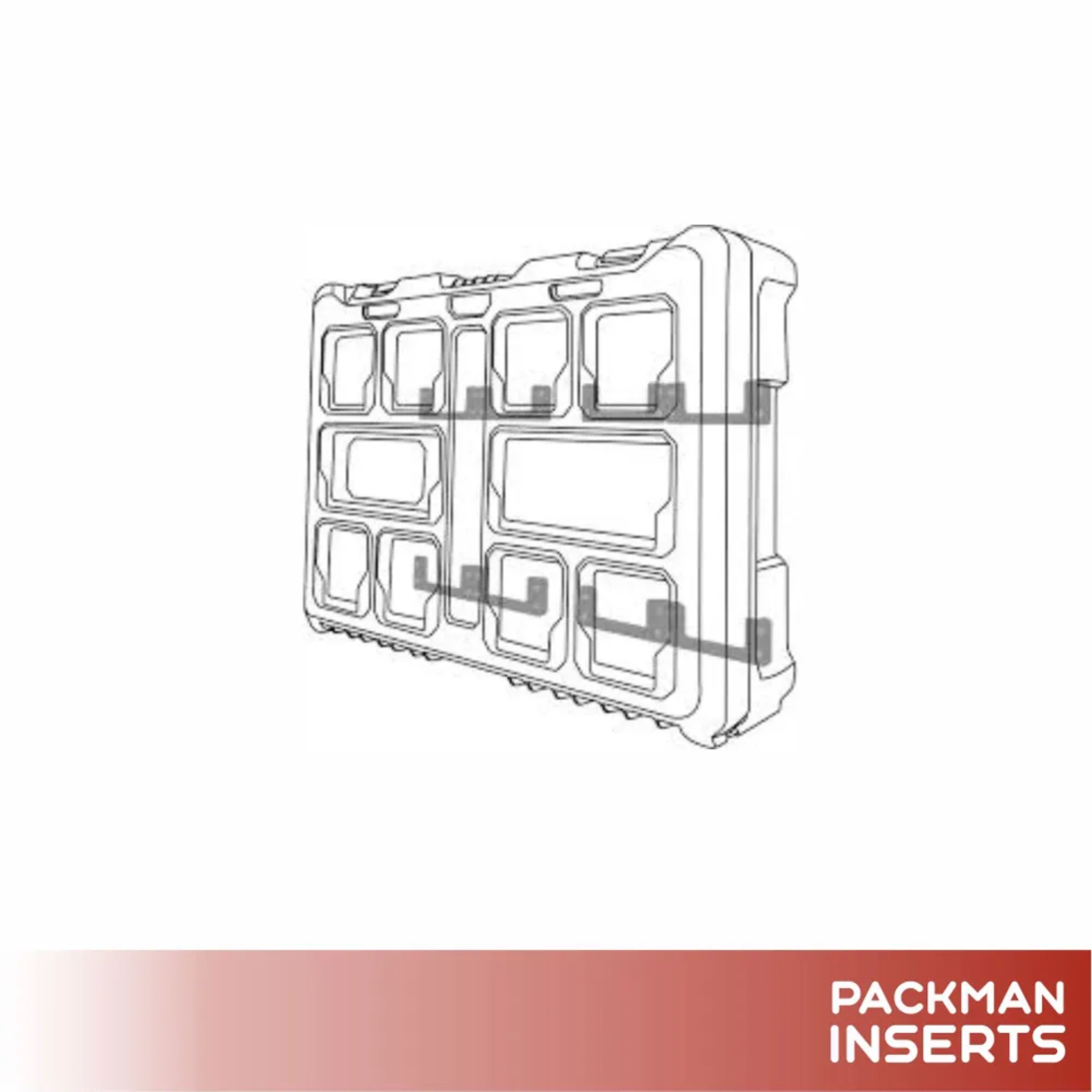 Комплект настенных держателей для MILWAUKEE PACKOUT