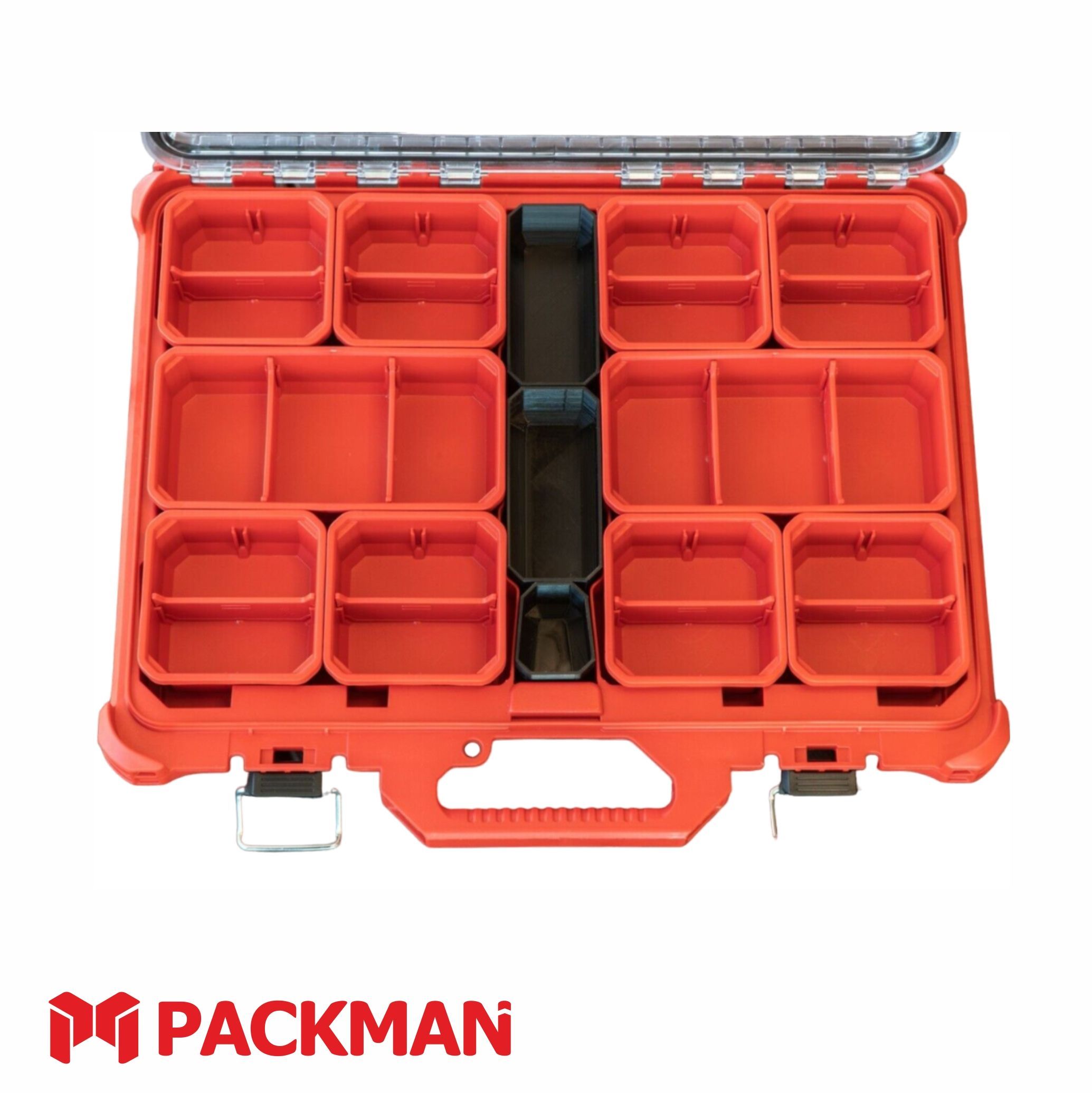 Комплект вкладышей в центр тонкого органайзера MILWAUKEE PACKOUT SLIM SET №3
