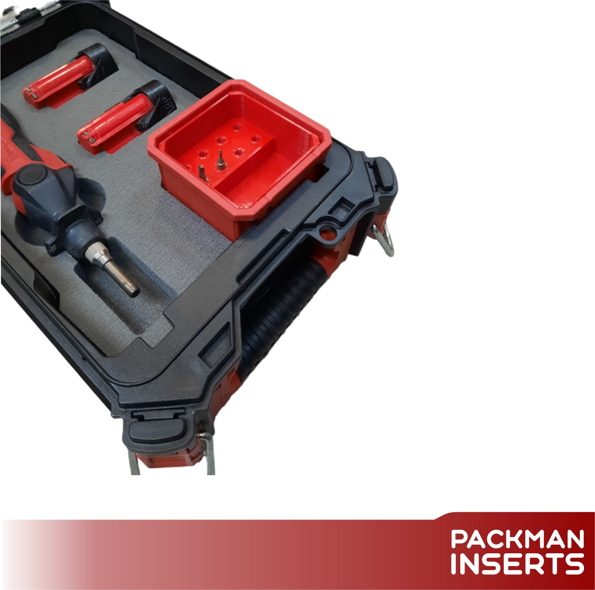 Ложемент для малого органайзера MILWAUKEE PACKOUT для хранения паяльника MILWAUKEE M12 FUEL M12 SI SET2