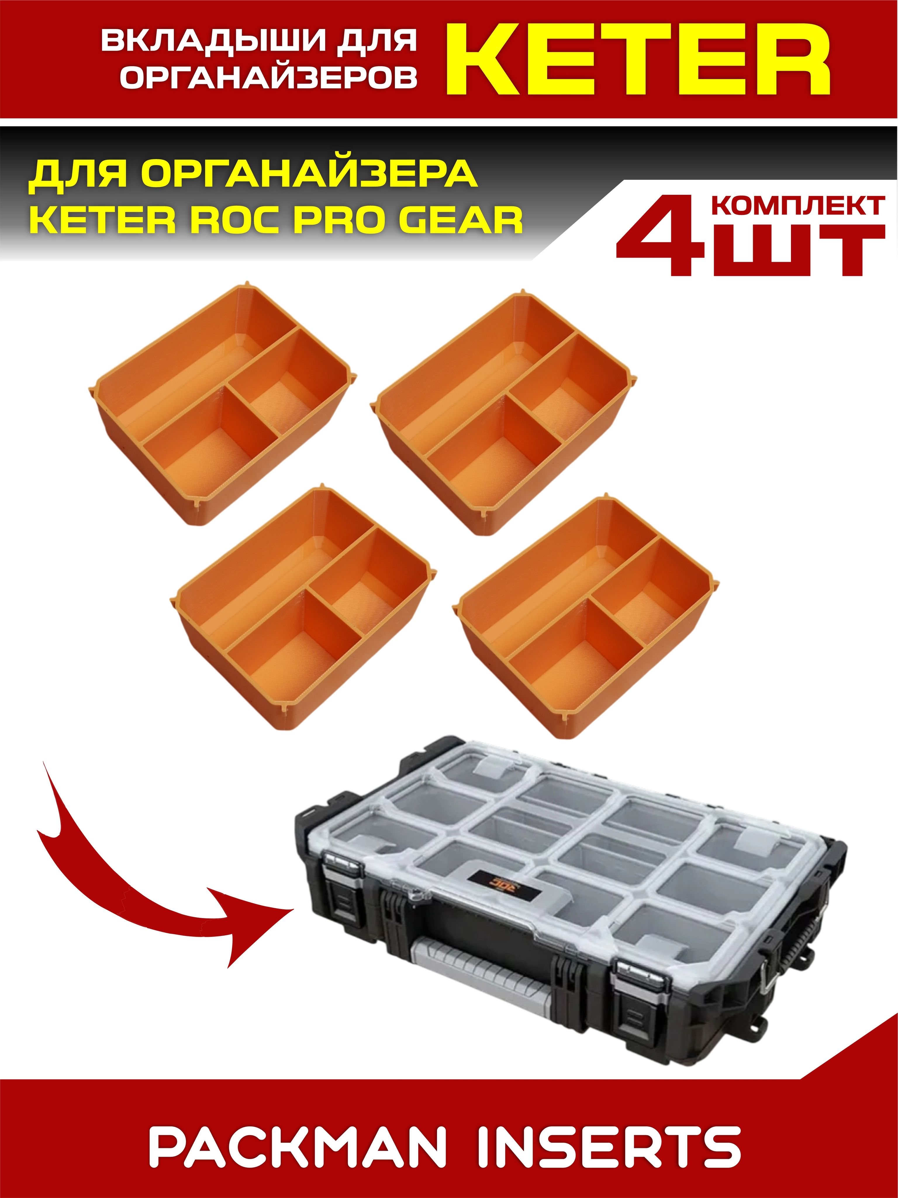 set#9 Комплект вкладышей для органайзера KETER