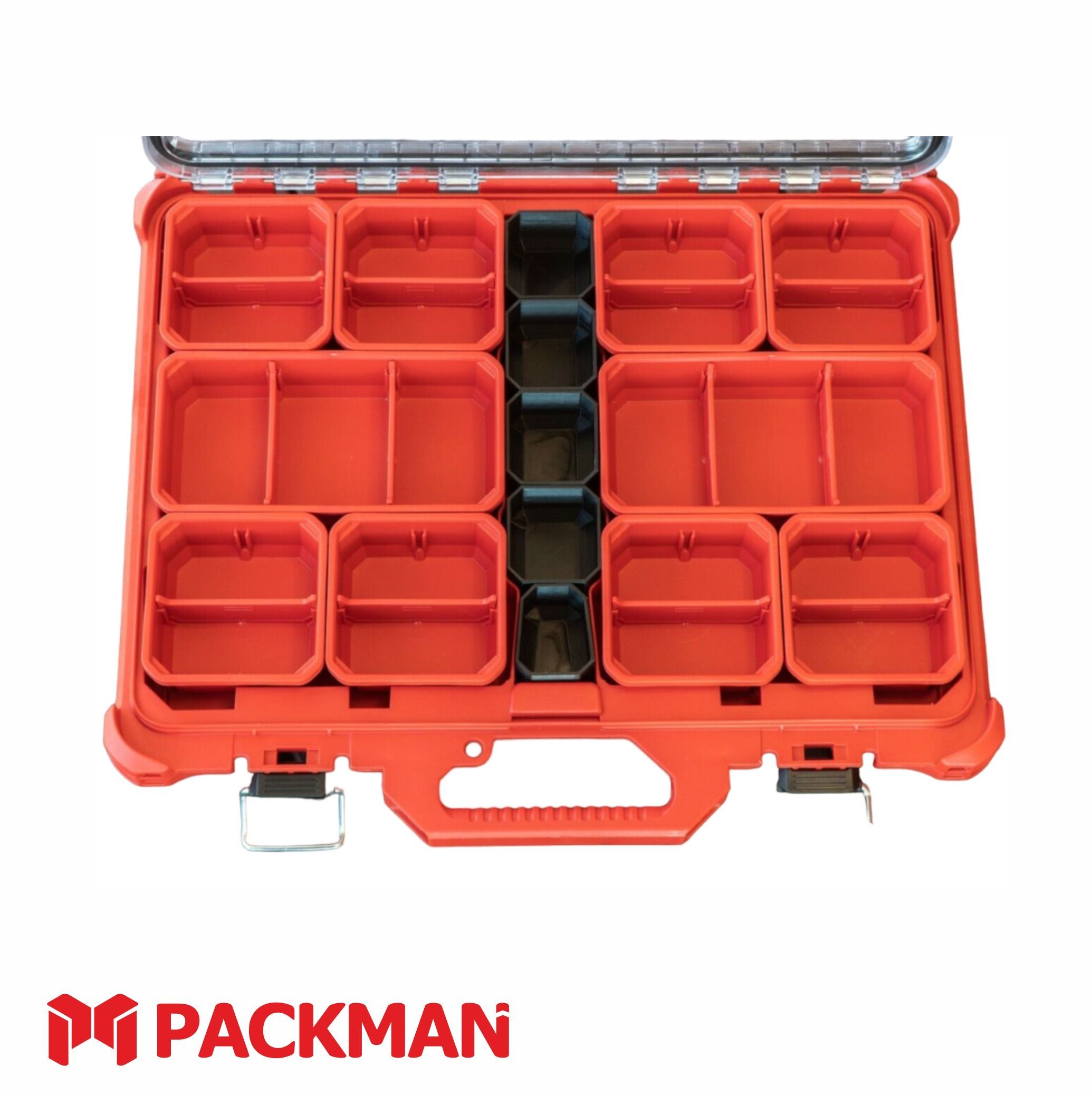 Комплект вкладышей в центр тонкого органайзера MILWAUKEE PACKOUT SLIM SET №1