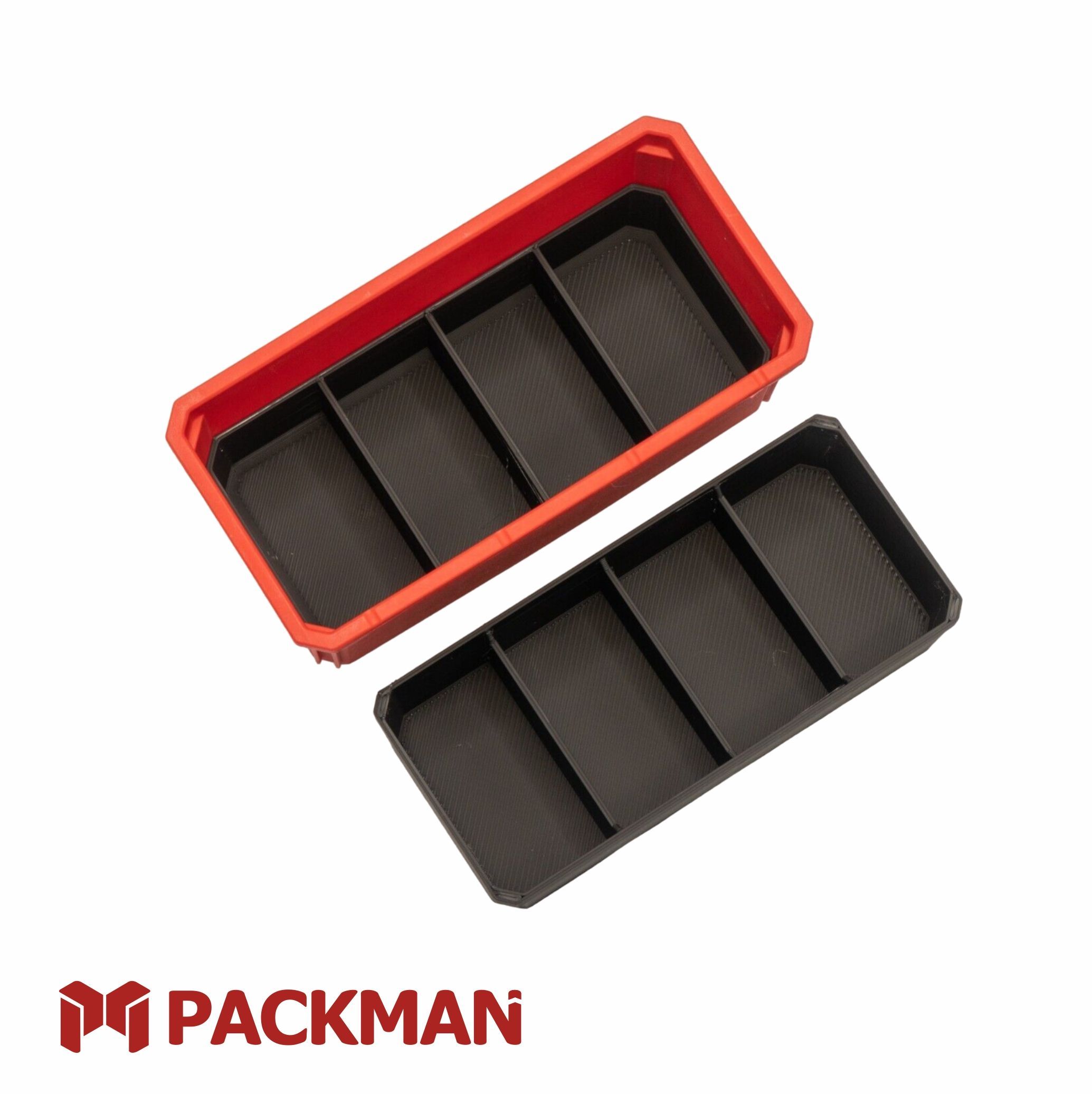Комплект вкладышей в большой стакан органайзеров MILWAUKEE PACKOUT SET №4