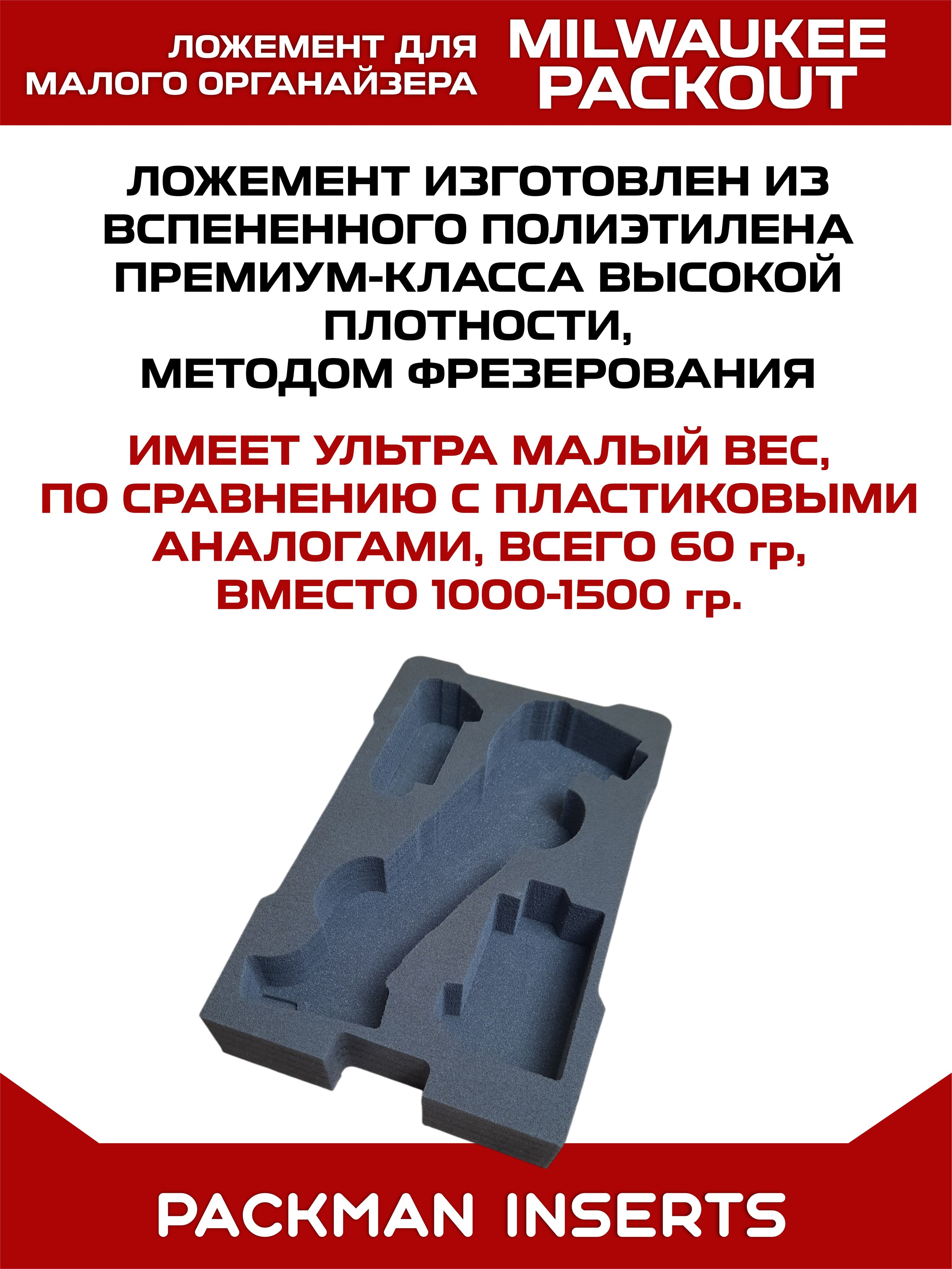 #set2 Ложемент для хранения мультитула MILWAUKEE M18 FUEL FMT